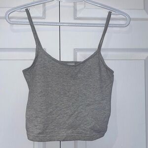 Aritzia TNA Grey Cami Top